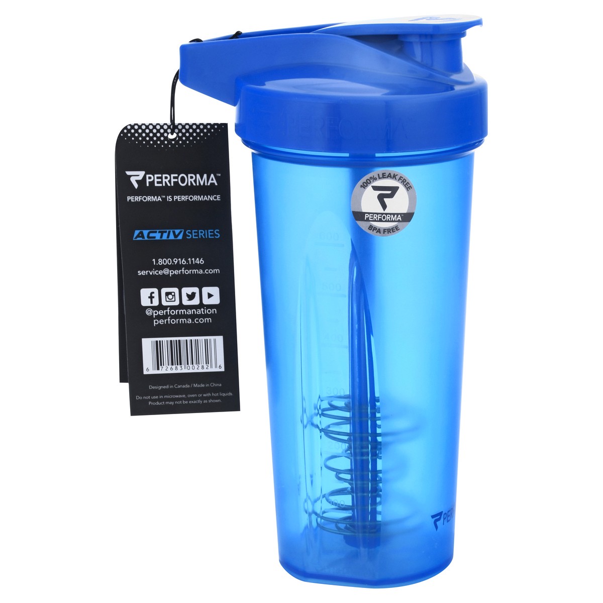 slide 9 of 10, Performa 28 Ounce Shaker Bottle 1 ea, 1 ea