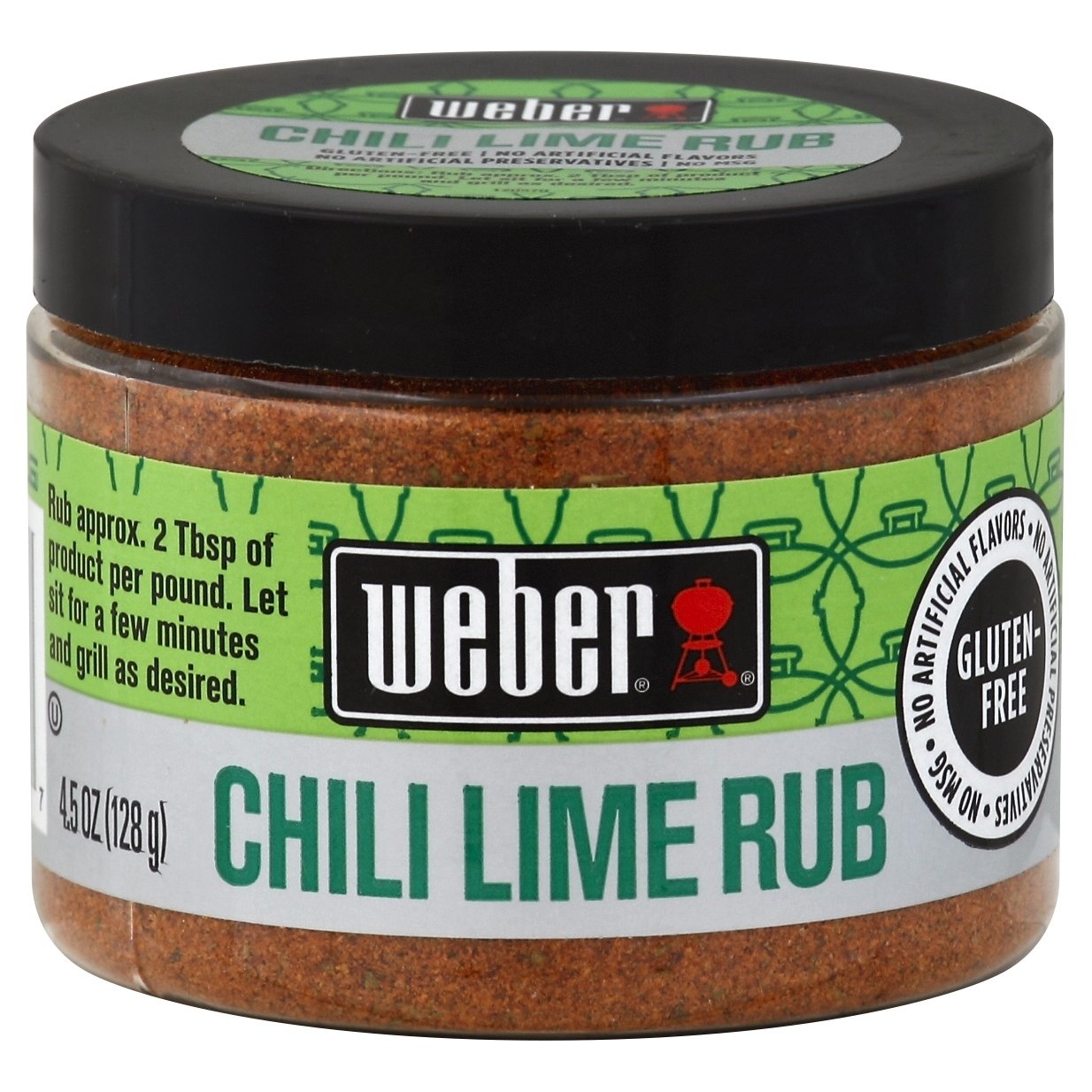 slide 1 of 2, Weber Chili Lime BBQ Rub, 4.5 oz