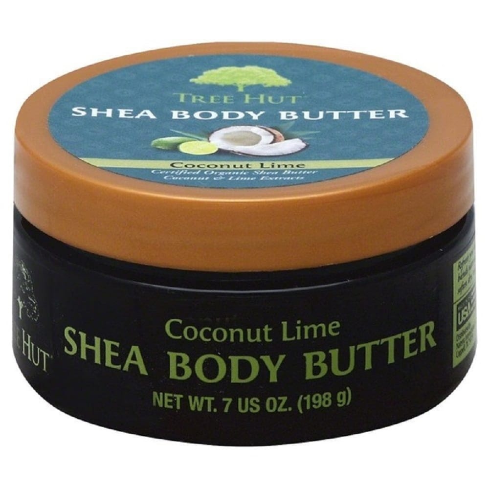 slide 1 of 1, Tree Hut Coconut Lime Shea Body Butter Moisturizers, 7 oz