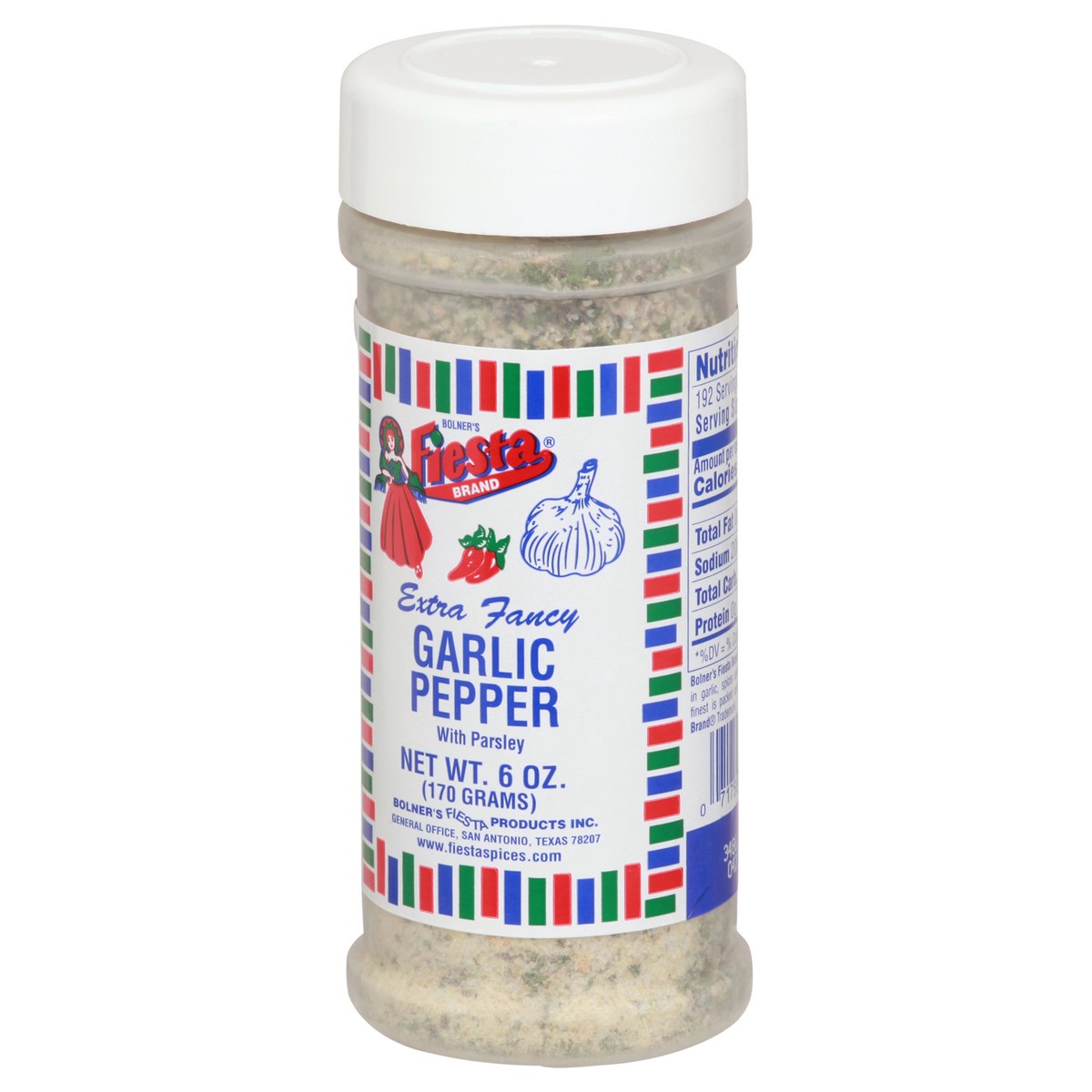 slide 5 of 9, Fiesta Extra Fancy Garlic Pepper with Parsley 6 oz, 6 oz