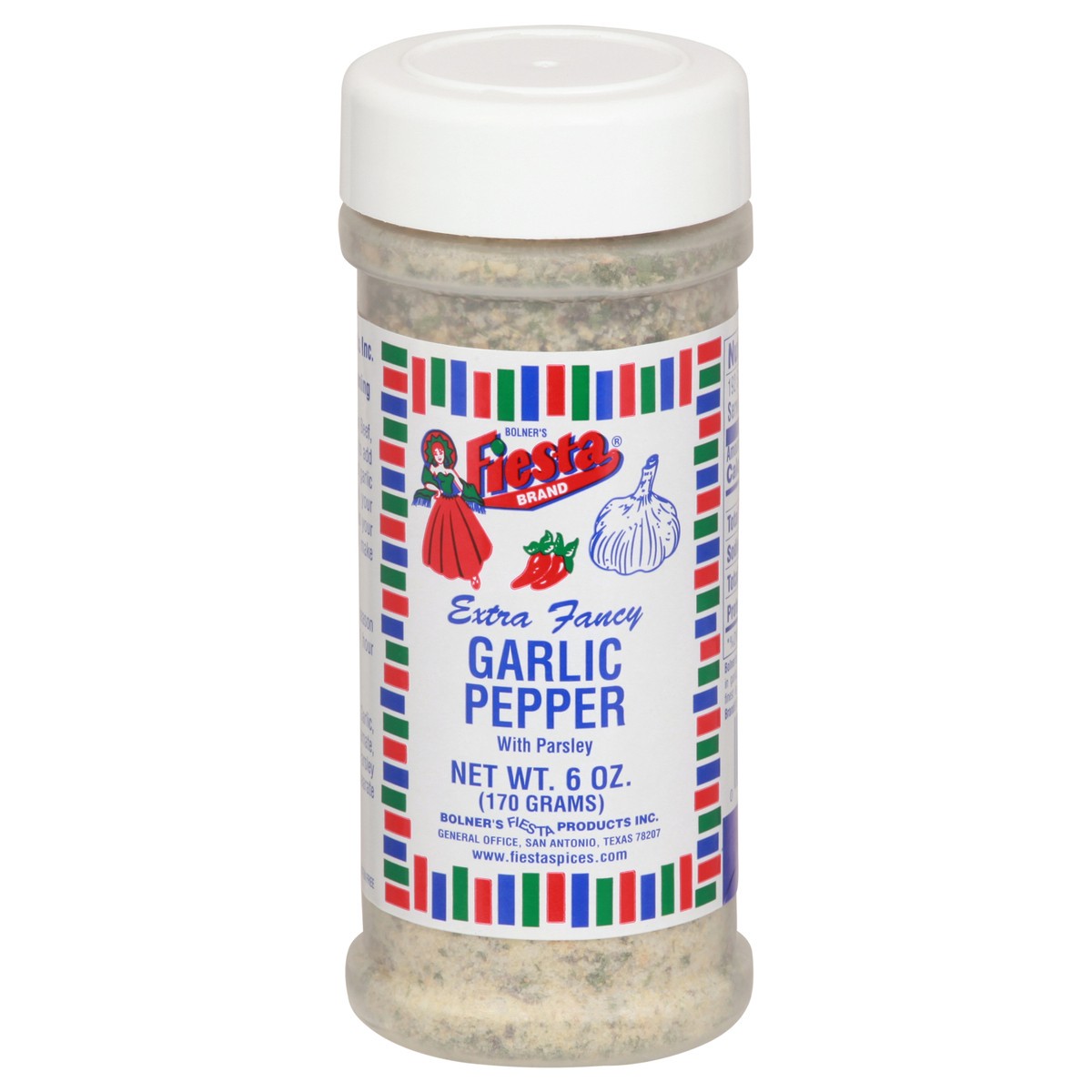 slide 1 of 1, Bolner's Fiesta Garlic Pepper, 5 oz