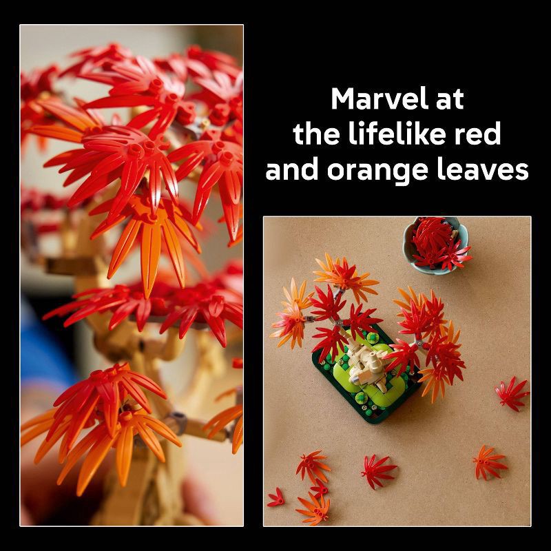 slide 2 of 7, LEGO Botanicals Japanese Red Maple Bonsai Tree 10348, 1 ct