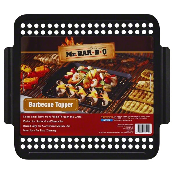 slide 1 of 2, Mr. Bar-B-Q Barbecue Topper, 1 ct