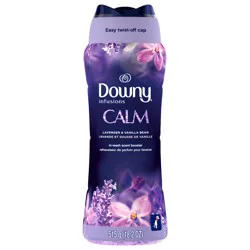 Downy Calm In-Wash Laundry Scent Booster Beads, Soothing Lavender and Vanilla Bean scent, 18.2 OZ, laundry scent beads, Long-lasting Freshness