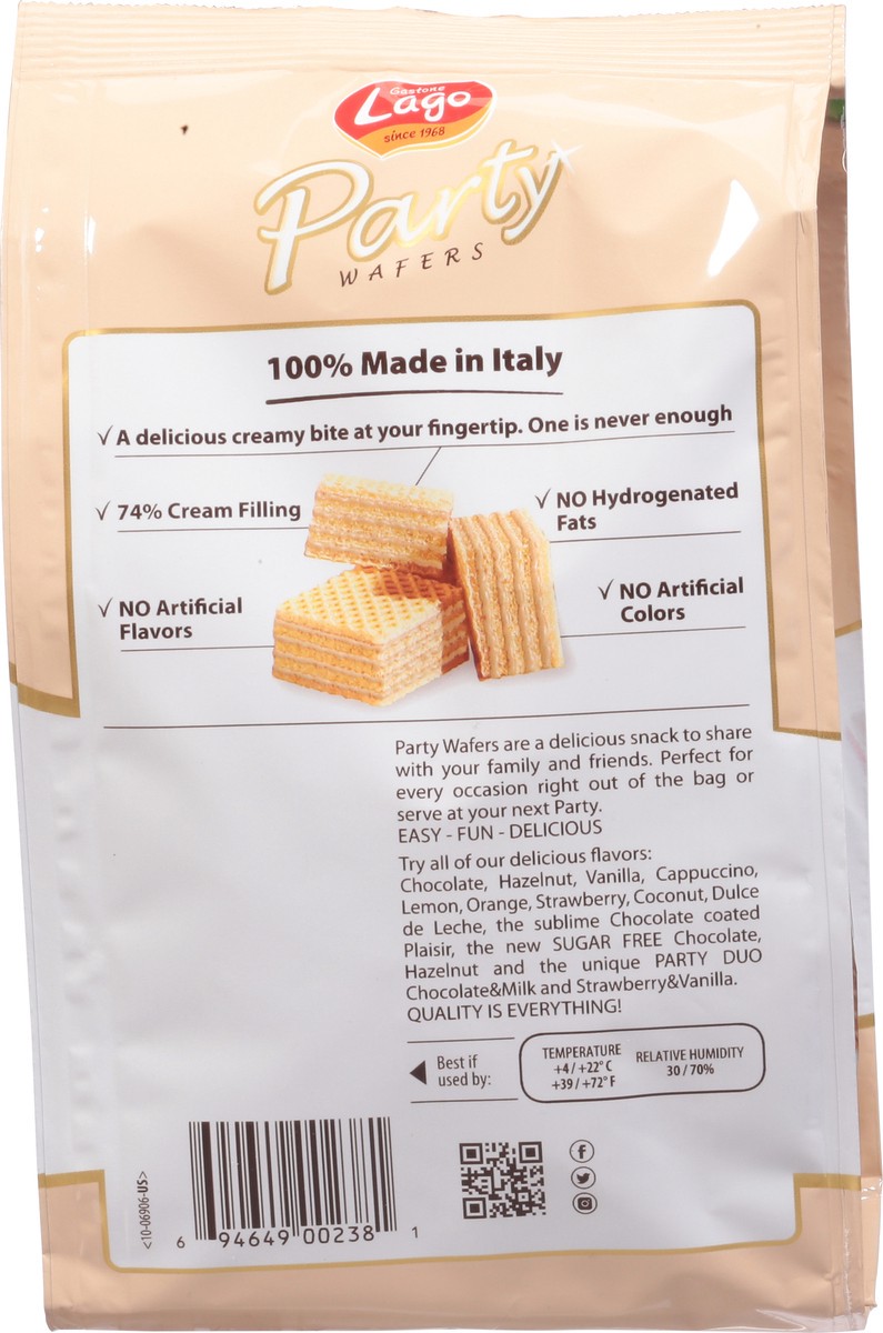 slide 12 of 12, Gastone Lago Party Cappuccino Wafers 8.82 oz, 8.82 oz