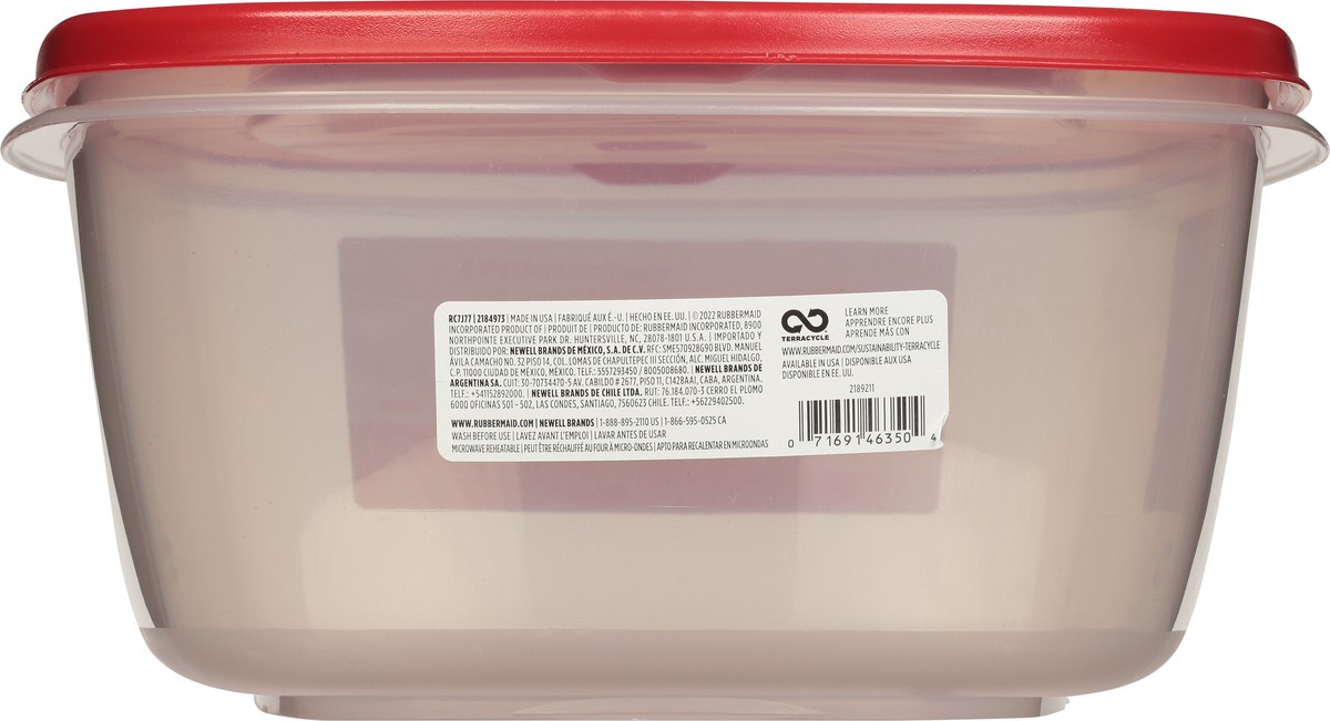 slide 9 of 9, Rubbermaid EasyFindLids 2.5 Gallon Container & Lid 1 ea, 1 ct