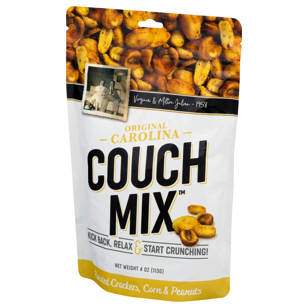 slide 8 of 12, Couch Mix Original Carolina Roasted Crackers & Corn & Peanuts 4 oz, 1 ct