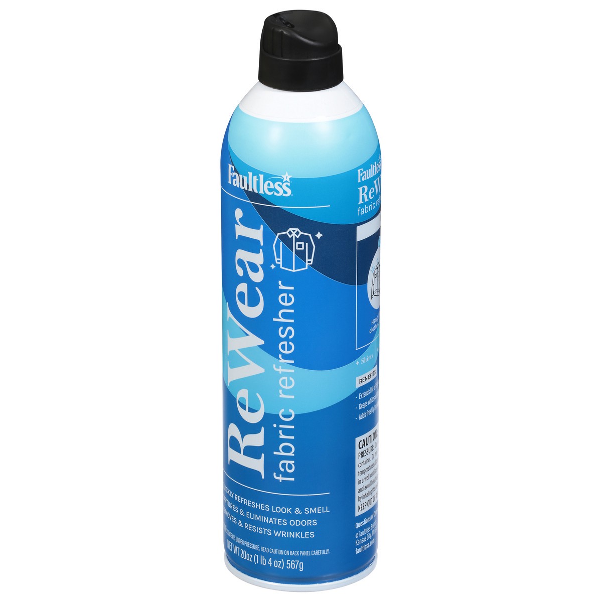 slide 11 of 13, Faultless ReWear Fabric Refresher 20 oz, 20 oz