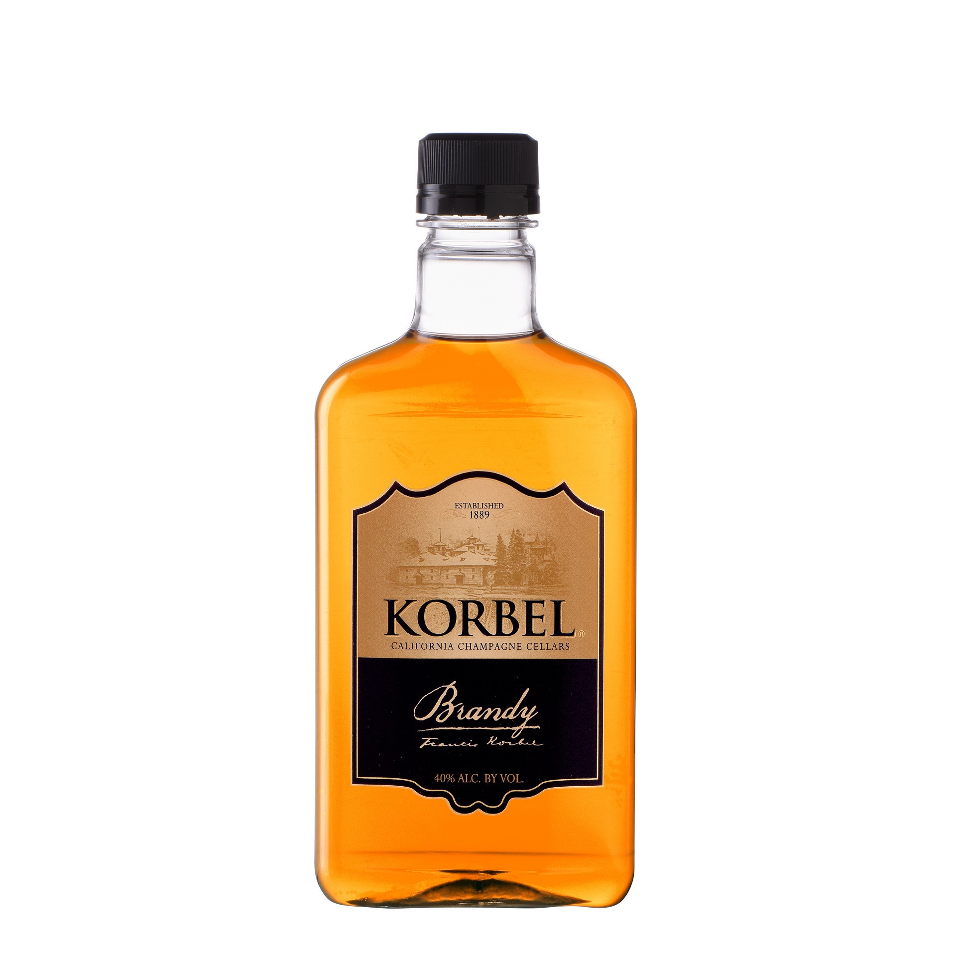 slide 1 of 2, Korbel Brandy, 375 ml