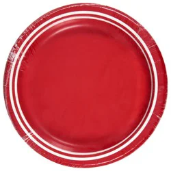 Sensations Classic Red Premium Paper Plates - 20 ct