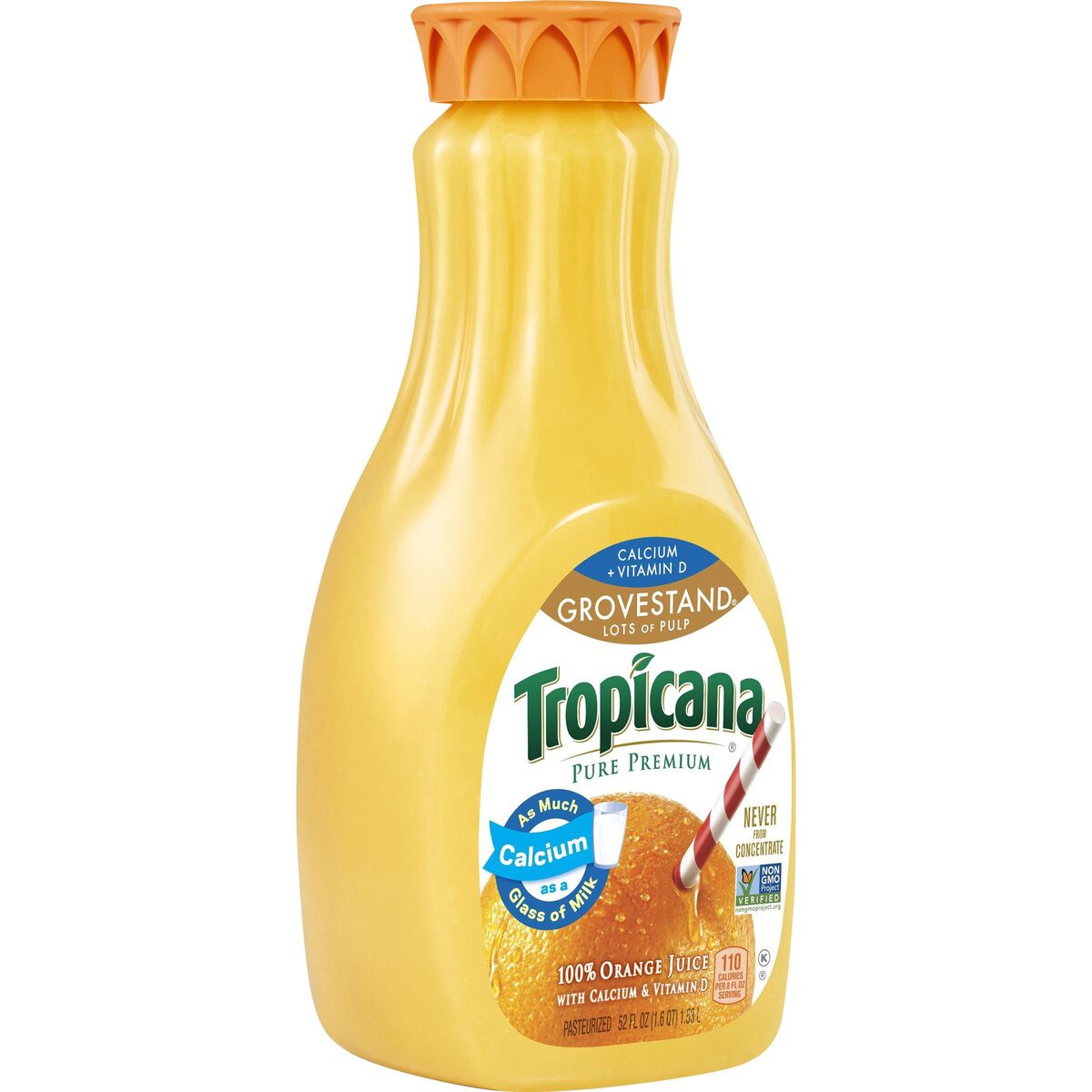 slide 1 of 8, Tropicana 100% Juice - 52 oz, 52 oz