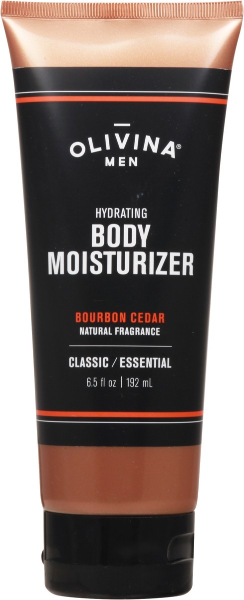 slide 4 of 13, Olivina Men Bourbon Cedar Hydrating Body Moisturizer 6.5 fl oz, 6.5 fl oz