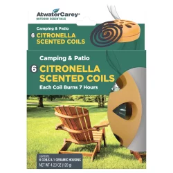 Coleman Citronella Scented Coils With Holder