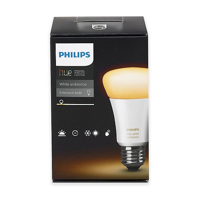 slide 1 of 5, Philips Hue White Ambiance A19 Single Bulb, 1 ct