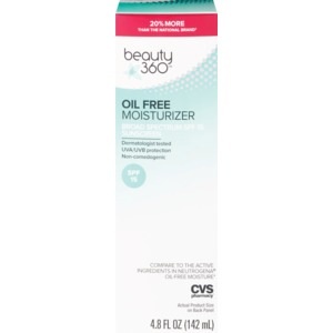 slide 1 of 1, Beauty 360 Beauyt 360 Oil-Free Moisturizer Spf 15, 4 oz