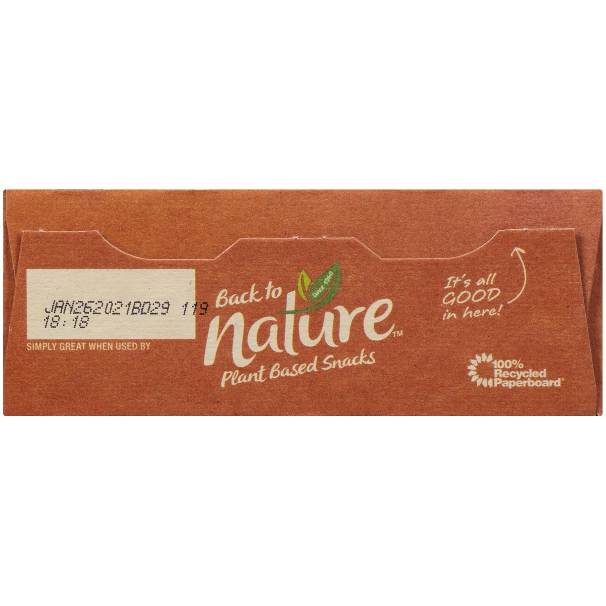 slide 4 of 9, Back to Nature Crackers, 6 oz