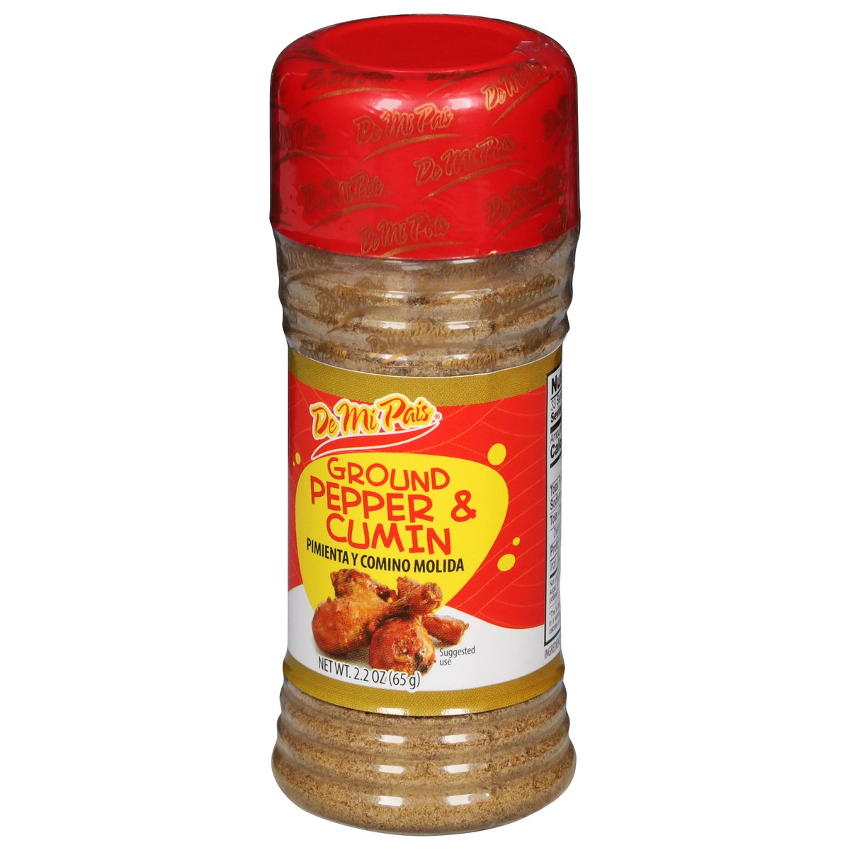 slide 2 of 12, De Mi Pais Ground Pepper & Cumin 2.2 oz, 2.2 oz