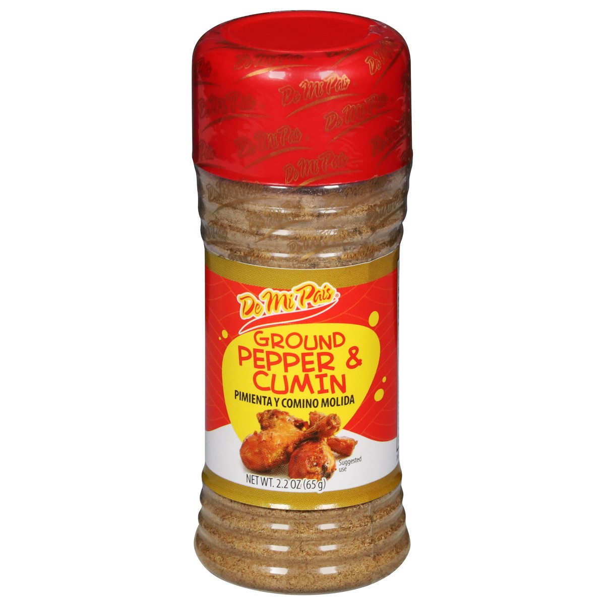 slide 1 of 12, De Mi Pais Ground Pepper & Cumin 2.2 oz, 2.2 oz