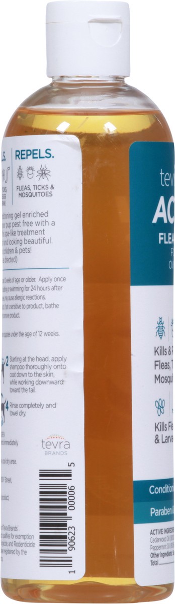 slide 3 of 12, TevraPet Activate II Conditioning Blend Fresh Scent Flea & Tick Shampoo for Dogs & Puppies 12 fl oz, 12 fl oz