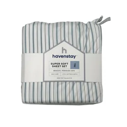 Havenstay Sheets, Full, Classic Stripe