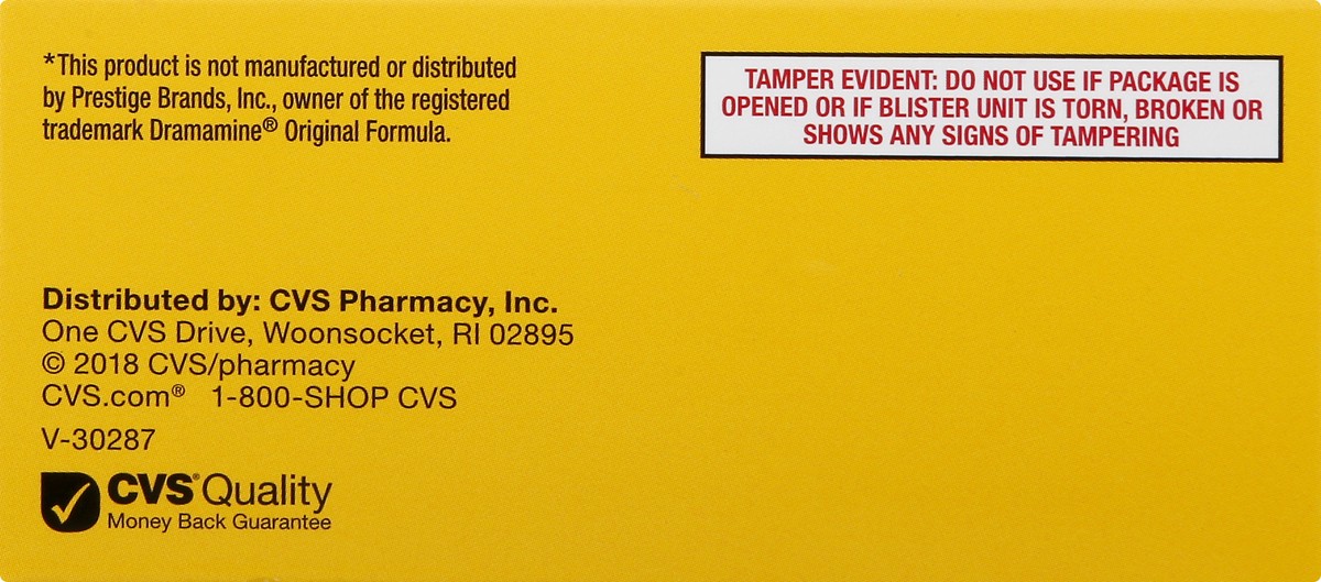 slide 7 of 11, CVS Health Motion Sickness Tablets, 36 Ct, 1 ct