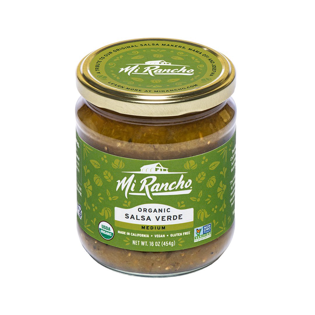 slide 1 of 1, La Estrellita Mi Rancho Organic Salsa Verde, 16 oz