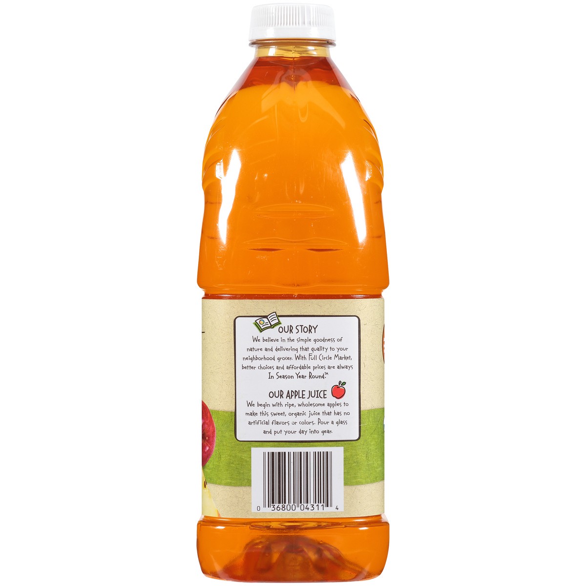 slide 7 of 9, Full Circle Organic Apple Juice - 64 fl oz, 64 fl oz