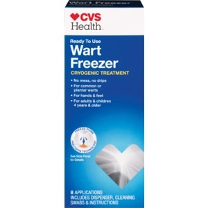 slide 1 of 1, CVS Health Wart Freezer 1-Step Wart Remover, 8 ct