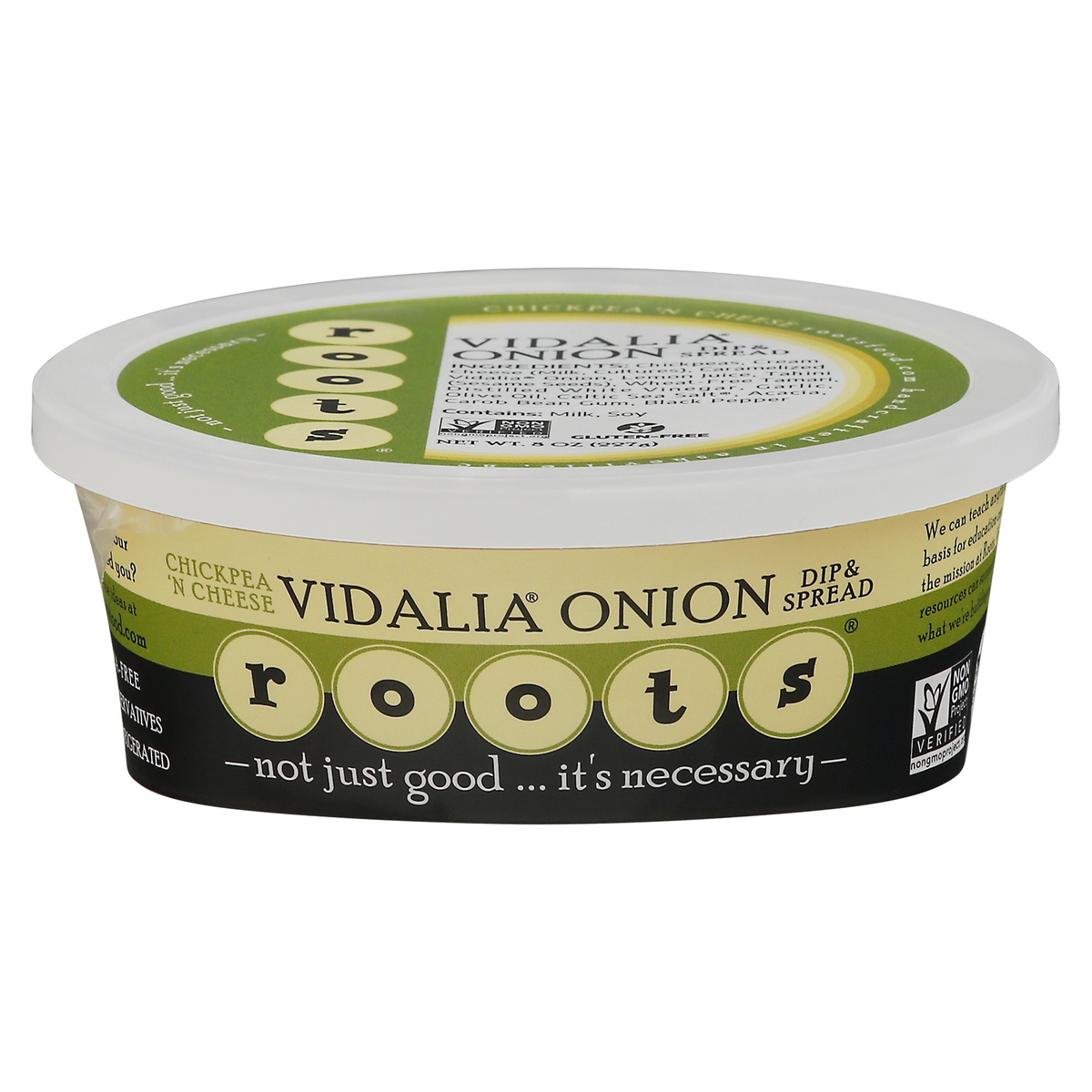 Roots Hummus Vidalia Onion Dip & Spread 8 oz Shipt
