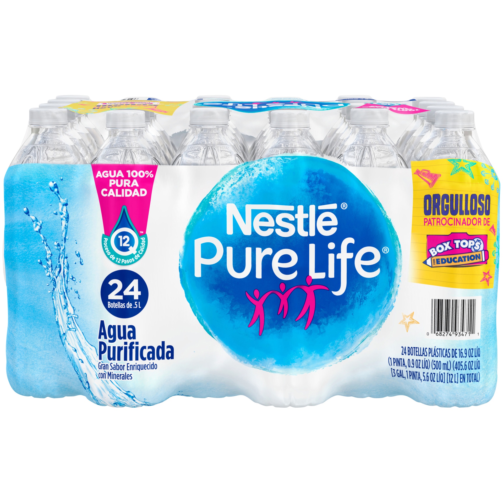 slide 5 of 6, Nestlé Pure Life Purified Water, 24 ct; 16.9 fl oz.