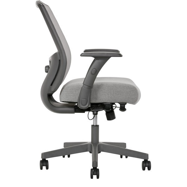 slide 9 of 10, Serta Sittrue Rayne Ergonomic Mesh/Fabric Mid-Back Task Chair, Gray, 1 ct