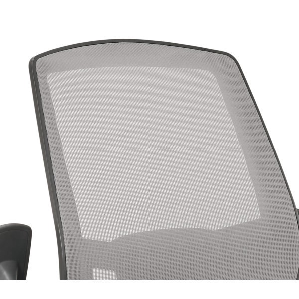 slide 4 of 10, Serta Sittrue Rayne Ergonomic Mesh/Fabric Mid-Back Task Chair, Gray, 1 ct