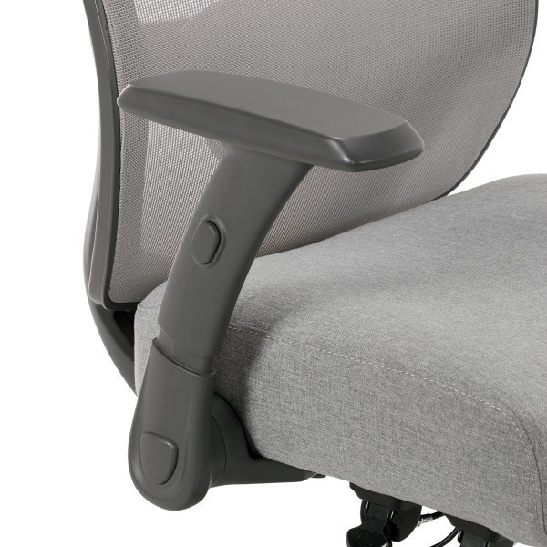 slide 8 of 10, Serta Sittrue Rayne Ergonomic Mesh/Fabric Mid-Back Task Chair, Gray, 1 ct