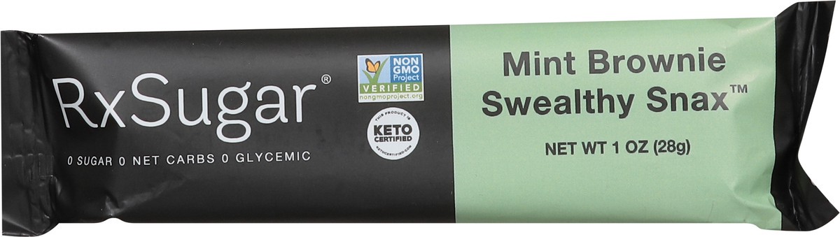 slide 5 of 15, RxSugar Swealthy Snax Mint Brownie Snack Bar 1 oz, 1 oz