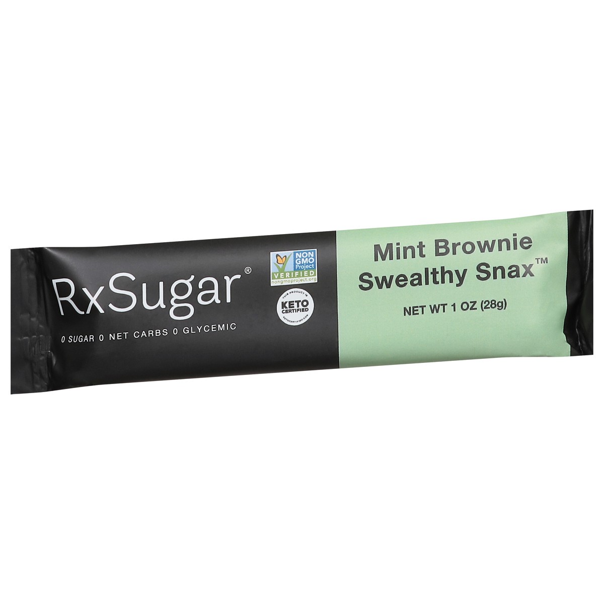 slide 6 of 15, RxSugar Swealthy Snax Mint Brownie Snack Bar 1 oz, 1 oz