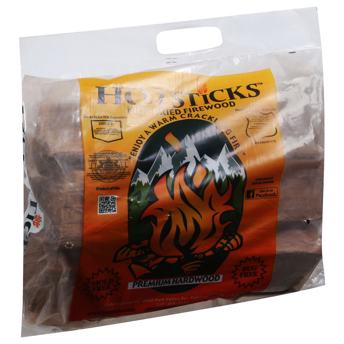 slide 6 of 9, Hotsticks Kiln-Dried Firewood 1 ea, 1 ct