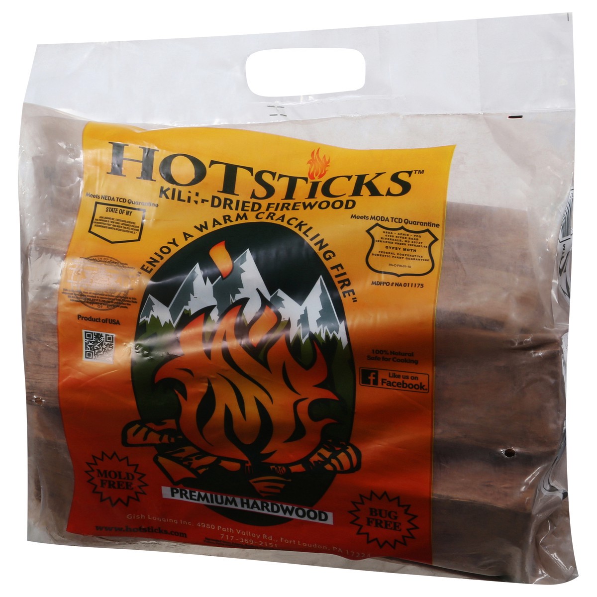 slide 2 of 9, Hotsticks Kiln-Dried Firewood 1 ea, 1 ct