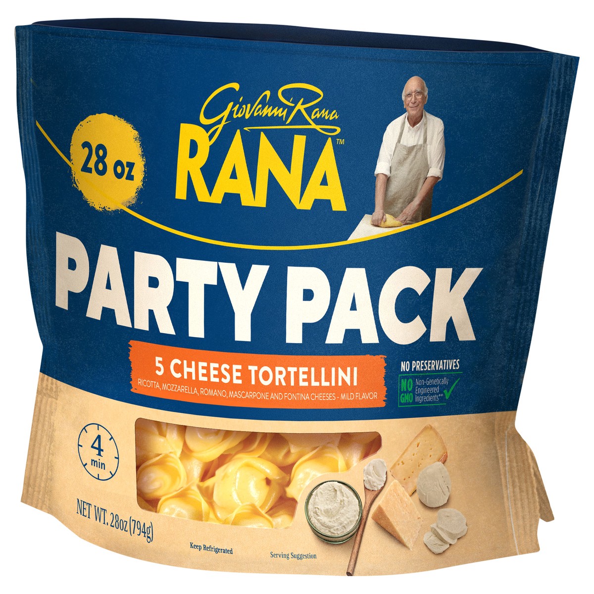 slide 4 of 13, Rana 5 Cheese Tortellini, 28 oz