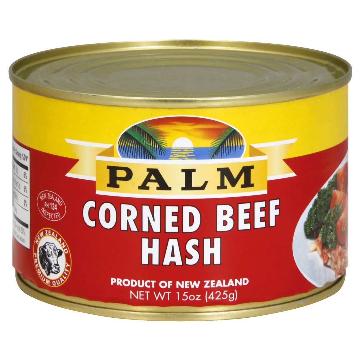 slide 3 of 3, Palm Corned Beef 15 oz, 15 oz