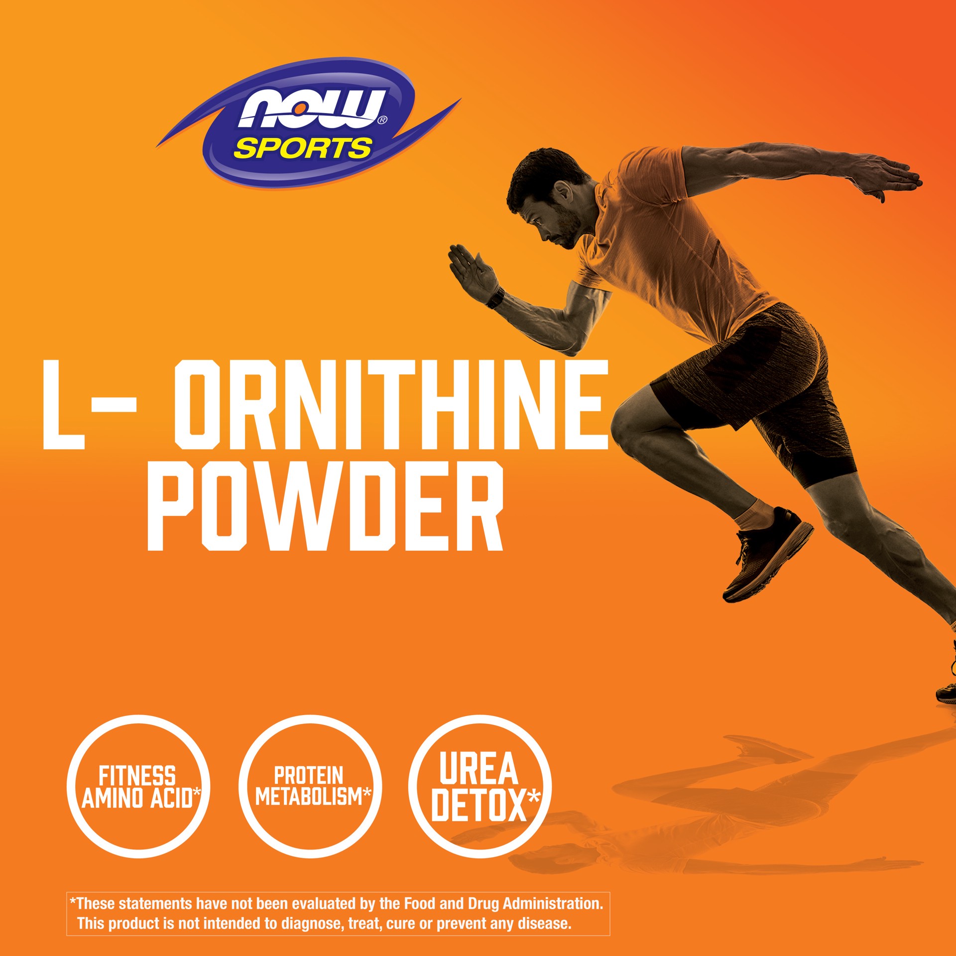 slide 2 of 5, NOW L-Ornithine - 8 oz. Powder, 8 oz