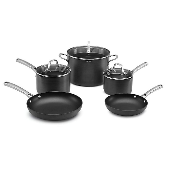 slide 1 of 4, Calphalon Classic Nonstick Cookware Set, 8 ct