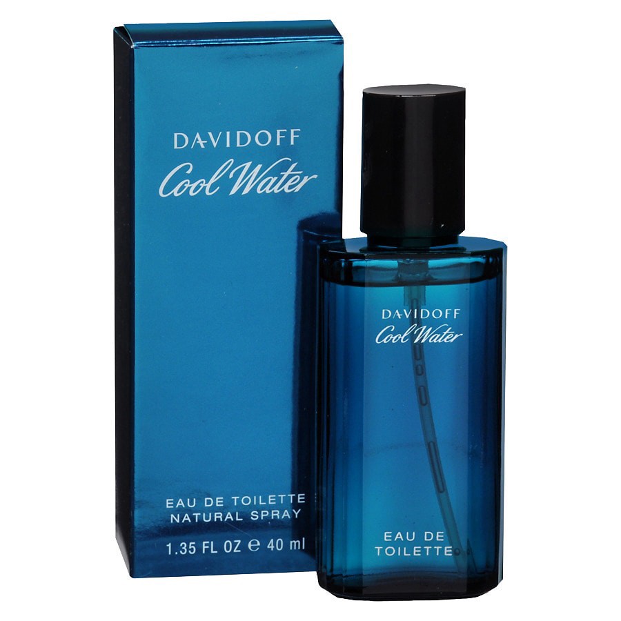 slide 1 of 1, Davidoff Cool Water Eau de Toilette Natural Spray 1.3 fl oz, 1.3 fl oz