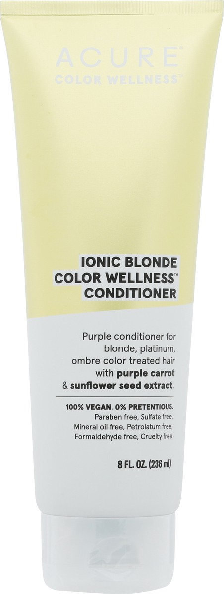slide 1 of 1, ACURE Conditnr Ionic Blonde, 8 fl oz