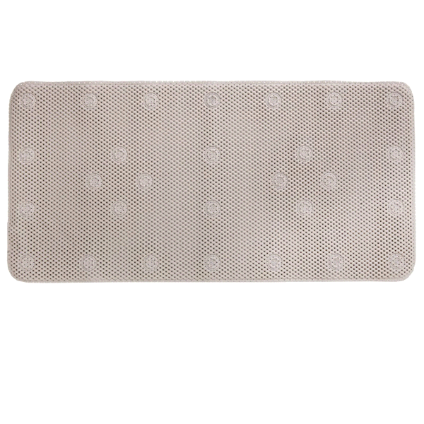 slide 1 of 1, Slip X Soft Touch Bath Mat, Almond, 1 ct