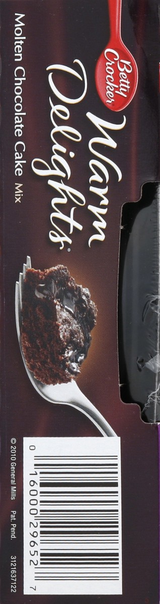 slide 3 of 6, Betty Crocker Warm Delights Molten Chocolate Cake Mix, 3.35 oz
