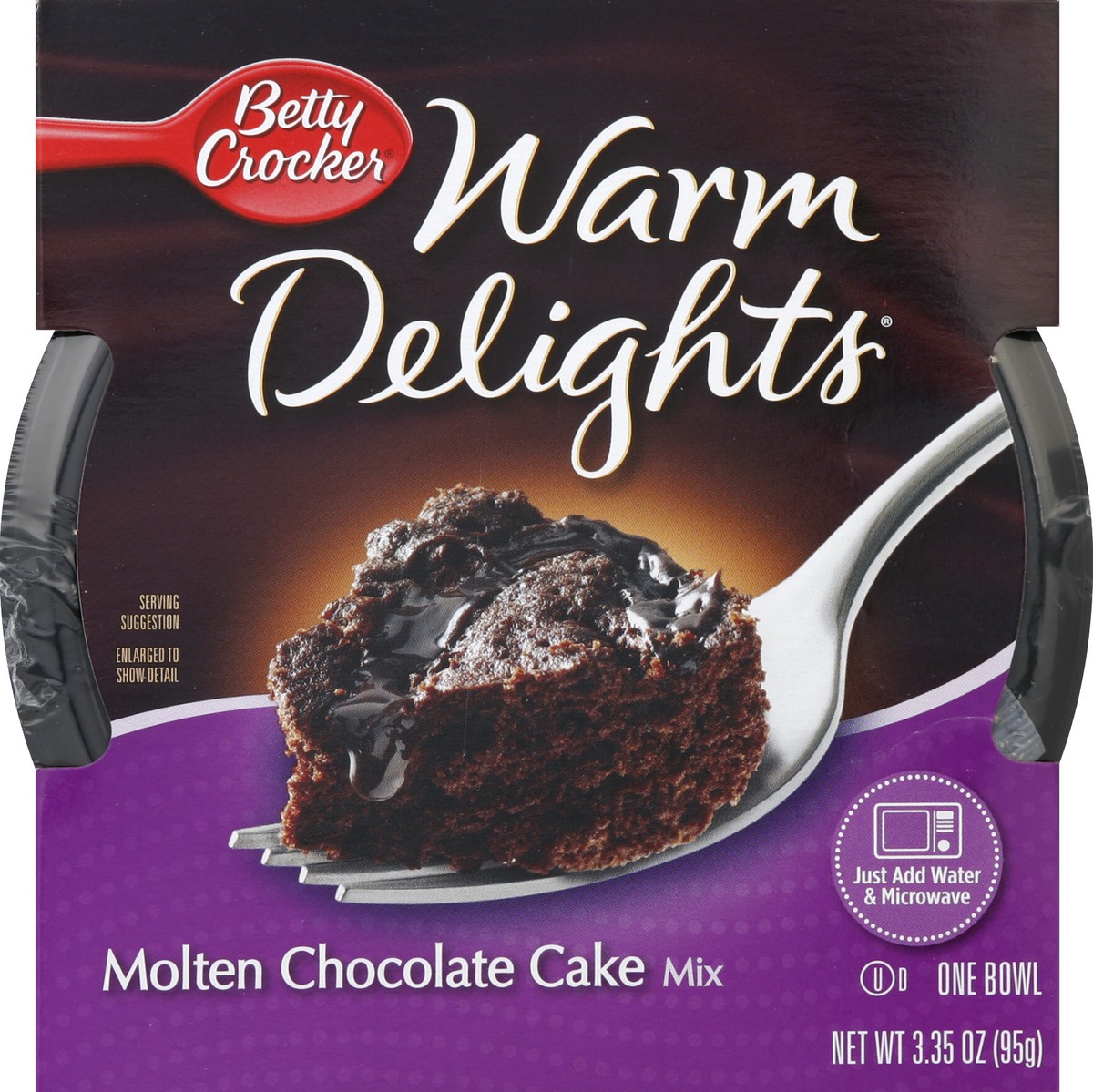 slide 5 of 6, Betty Crocker Warm Delights Molten Chocolate Cake Mix, 3.35 oz