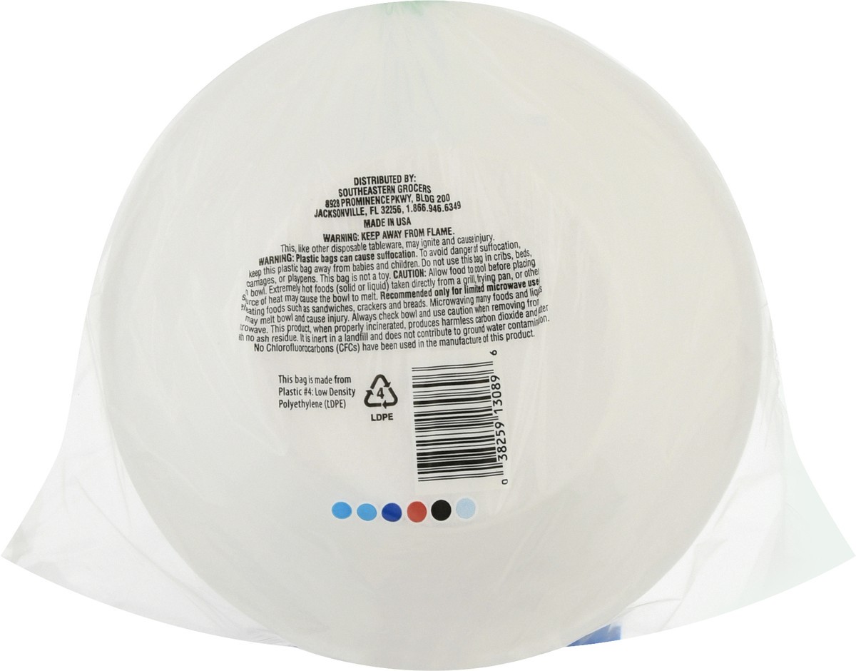 slide 5 of 11, SE Grocers Foam Bowls 20 Oz, 27 ct