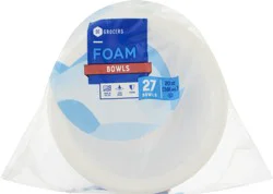 SE Grocers Foam Bowls 20 Oz