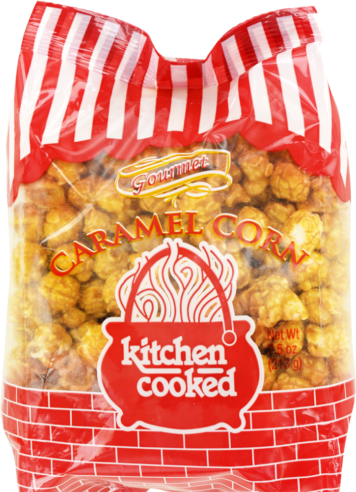 slide 1 of 1, Kitchen Cooked Caramel Corn, 7.5 oz