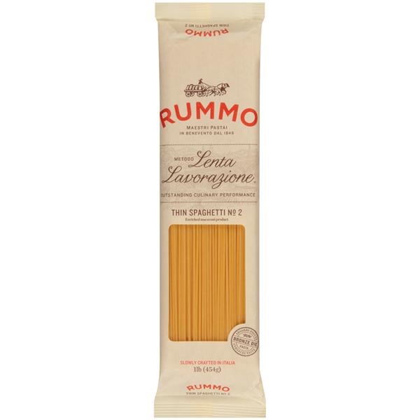 slide 1 of 1, Rummo Thin Spaghetti No. 2 Pasta, 1 lb